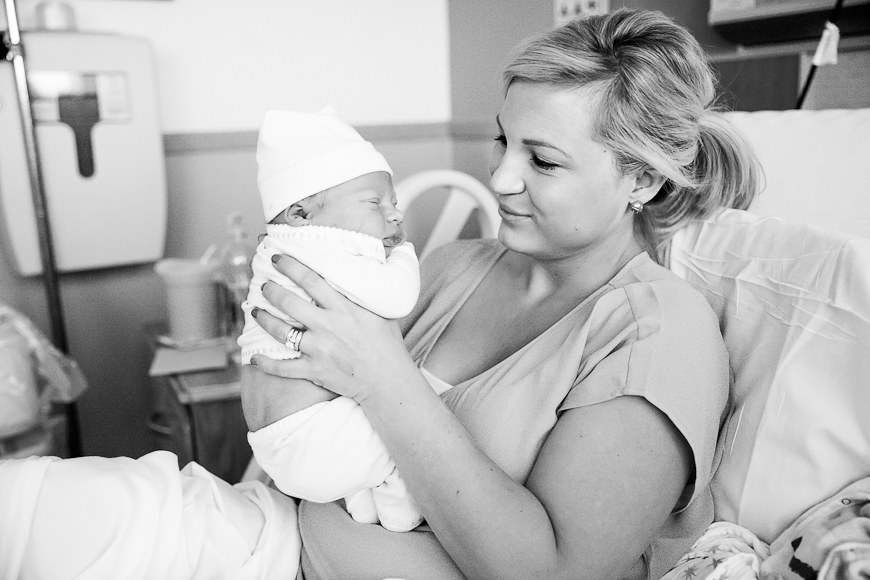 Leah Hope Photography | Hospital Newborn Pictures