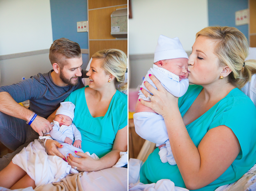 Leah Hope Photography | Hospital Newborn Pictures