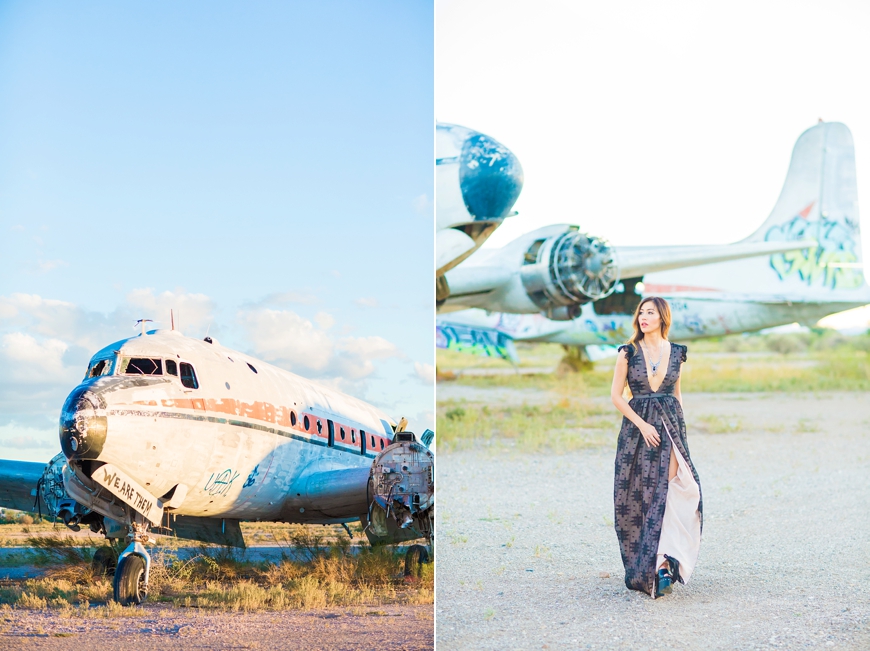 Leah Hope Photography | Abandoned Plane Portraits