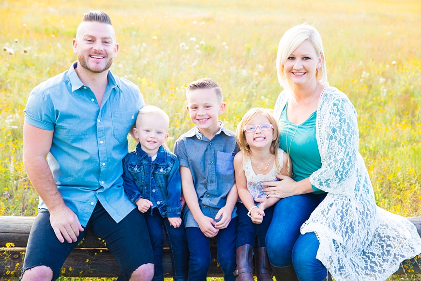 Leah Hope Photography | Flagstaff Flower Field Family Pictures
