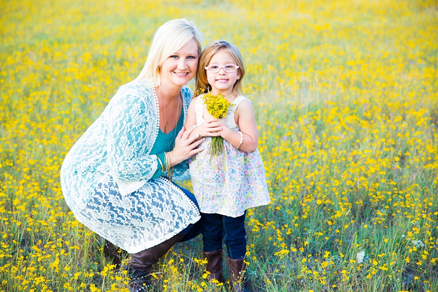 Leah Hope Photography | Flagstaff Flower Field Family Pictures