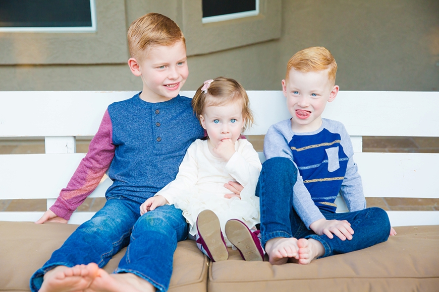 Leah Hope Photography | Backyard Family Pictures