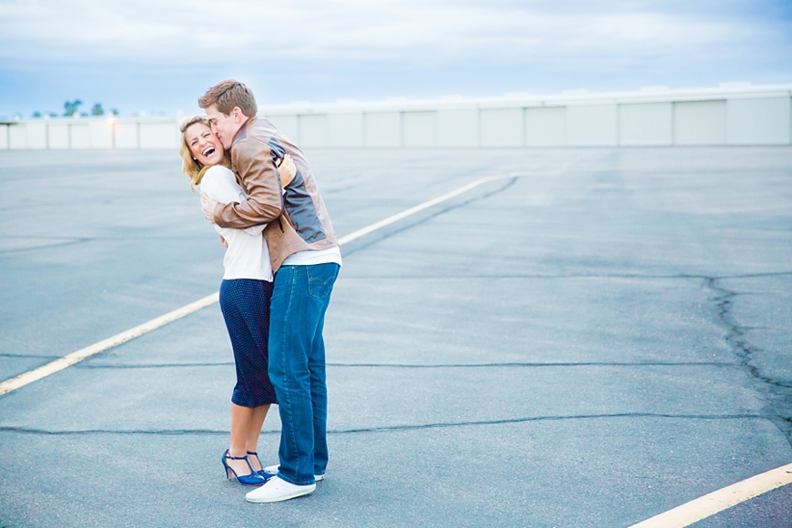 Leah Hope Photography | Phoenix Airplane Styled Shoot Couple Pictures