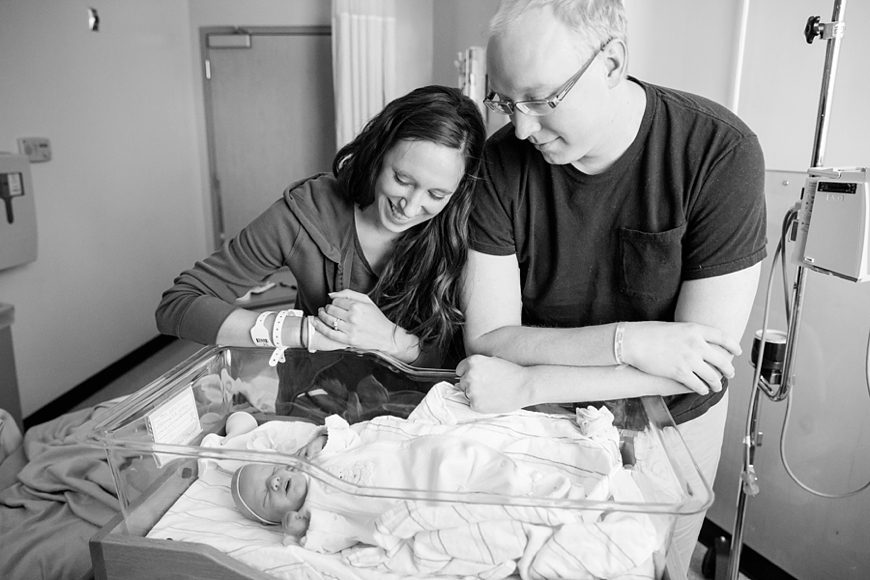 Leah Hope Photography | Lifestyle Hospital Newborn Pictures