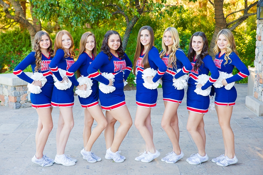 Leah Hope Photography | Scottsdale Spiritline Cheerleader Team Pictures