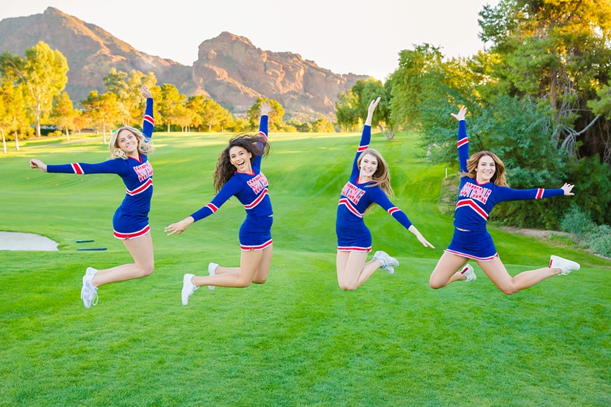 Leah Hope Photography | Scottsdale Spiritline Cheerleader Team Pictures