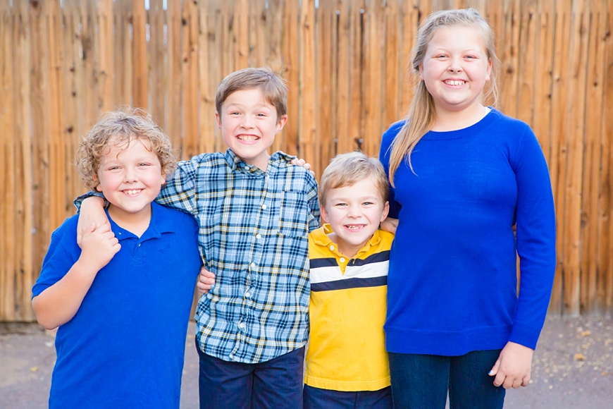 Leah Hope Photography | Phoenix Neighborhood Family Pictures