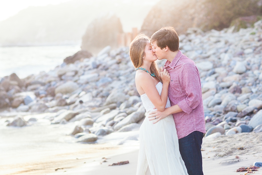 Leah Hope Photography | Santa Monica Beach Couple Pictures
