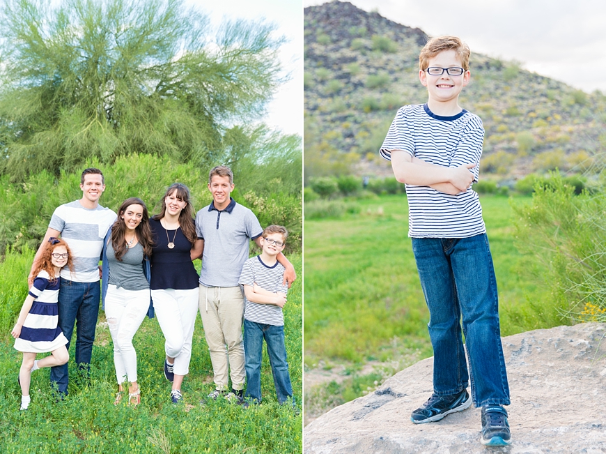 Leah Hope Photography | Phoenix Desert Family Senior Pictures