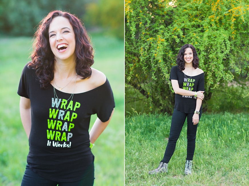 Leah Hope Photography | Green Scottsdale It Works Distributor Pictures