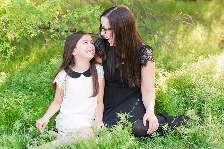 Leah Hope Photography | Scottsdale Green Nature Family Mother Daughter Pictures
