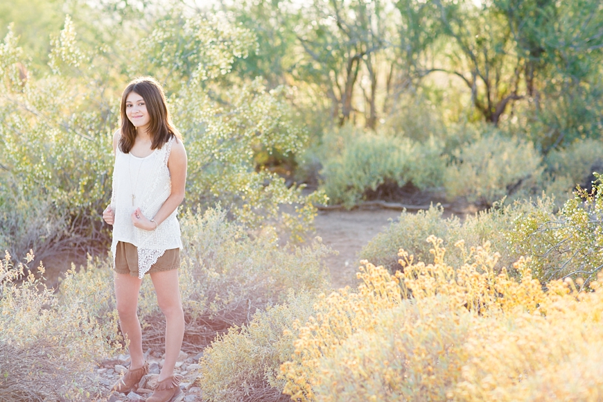 Leah Hope Photography | Arizona Desert 8th Grade Promotion Pictures