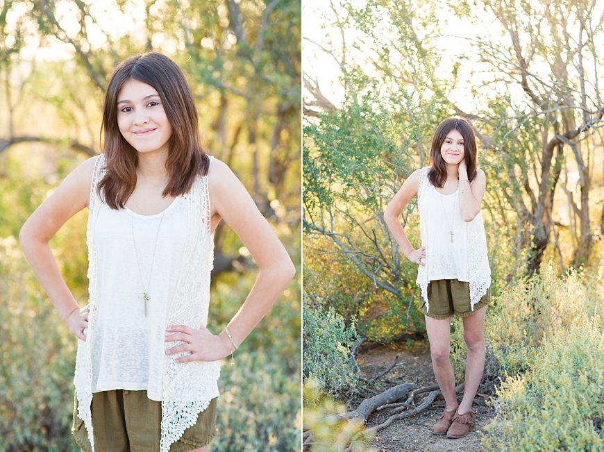 Leah Hope Photography | Arizona Desert 8th Grade Promotion Pictures