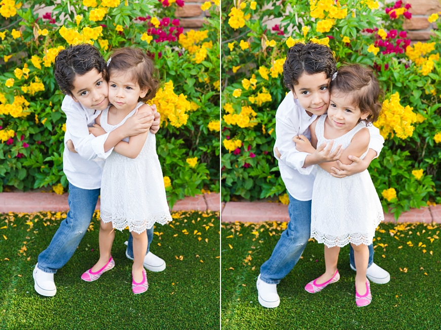 Leah Hope Photography | Central Phoenix Frontyard Family Pictures