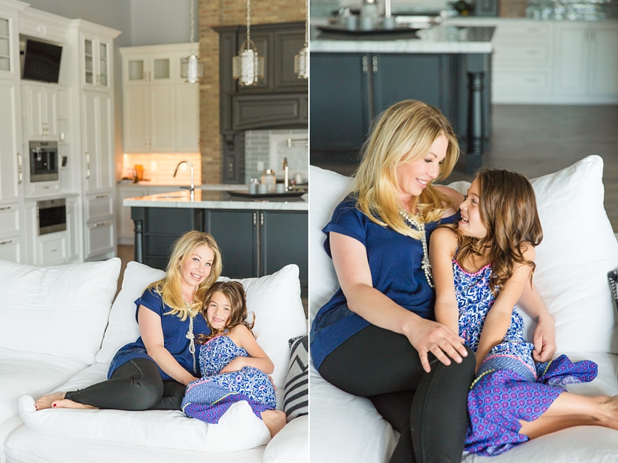 Leah Hope Photography | Scottsdale Lifestyle In Home Mother Daughter Pictures