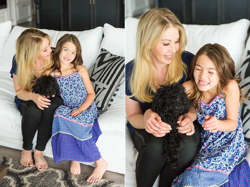 Leah Hope Photography | Scottsdale Lifestyle In Home Mother Daughter Pictures