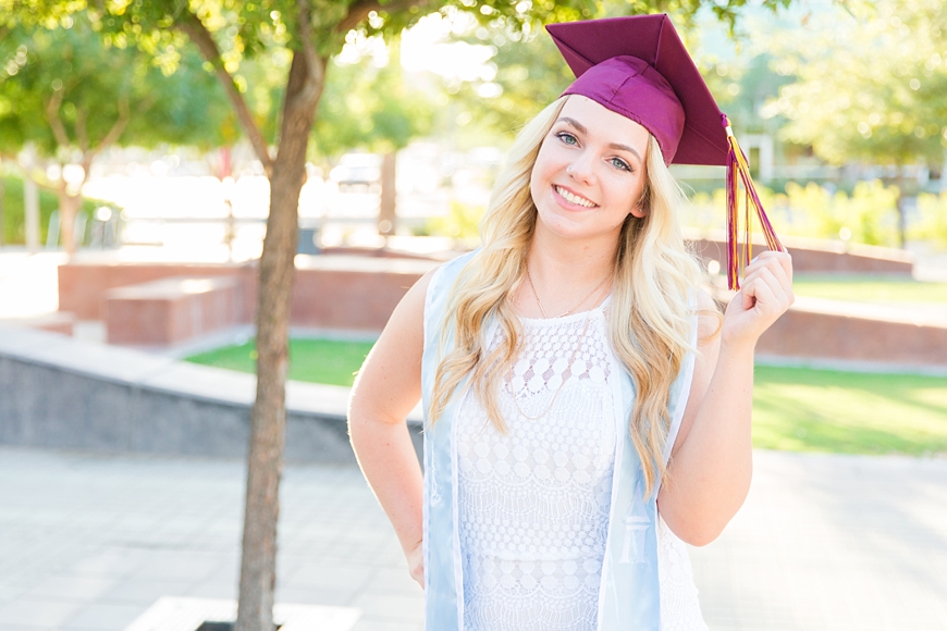 Leah Hope Photography | ASU Campus College Senior Pictures