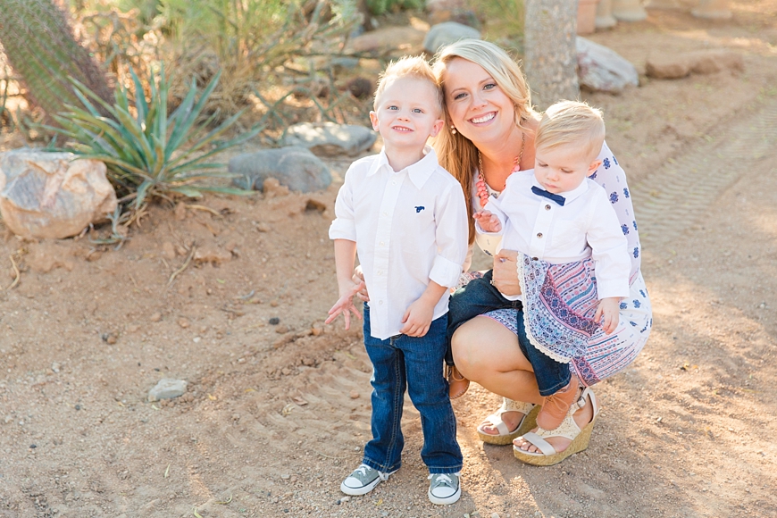 Leah Hope Photography | Outdoor Fall Scottsdale Phoenix Arizona Rustic Spanish Desert Family Pictures Mini Sessions