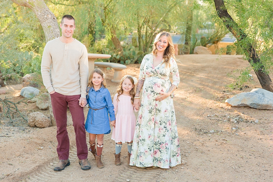 Leah Hope Photography | Outdoor Fall Scottsdale Phoenix Arizona Rustic Spanish Desert Family Pictures Mini Sessions