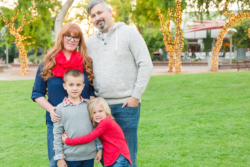 Leah Hope Photography | Outdoor Fall Phoenix Arizona Old Town Scottsdale Family Pictures Mini Session
