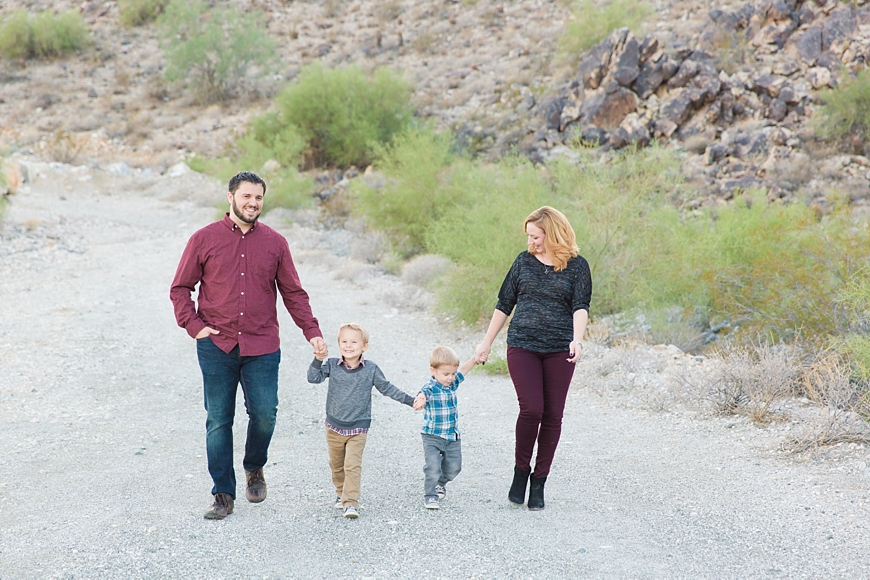Leah Hope Photography | Phoenix Scottsdale Arizona Fall Desert Family Pictures