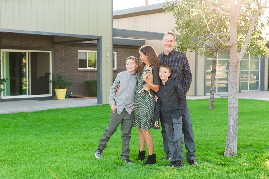 Leah Hope Photography | Central Phoenix Arizona In Home Lifestyle Fall Family Pictures