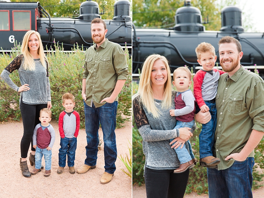 Leah Hope Photography | Scottsdale Arizona Train Park Lifestyle Family Pictures