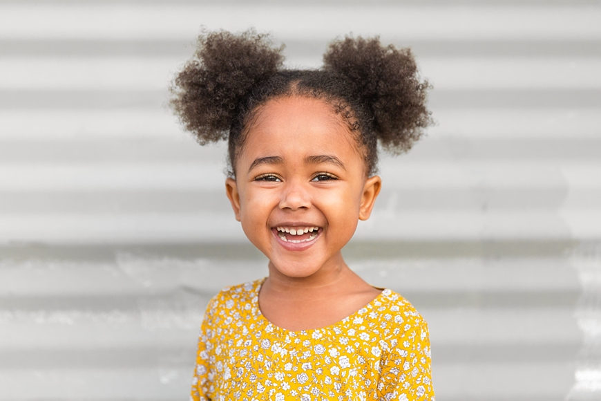 Leah Hope Photography | Downtown Phoenix Arizona Urban City Chic Child Model Natural Hair Pictures