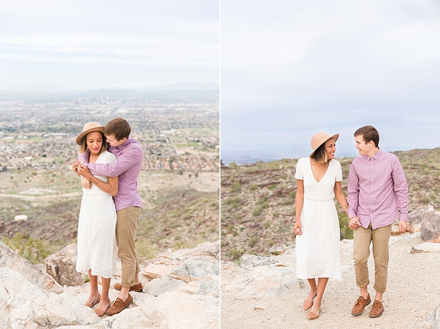 Leah Hope Photography | South Mountain Central Phoenix Arizona Couple Engagement Pictures