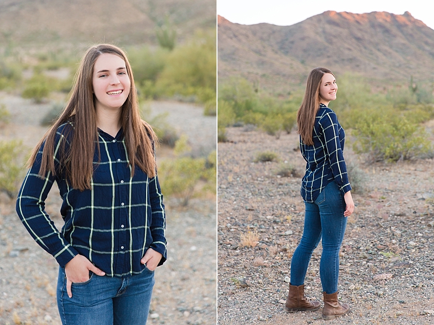 Leah Hope Photography | Phoenix Arizona South Mountain Desert Senior Pictures