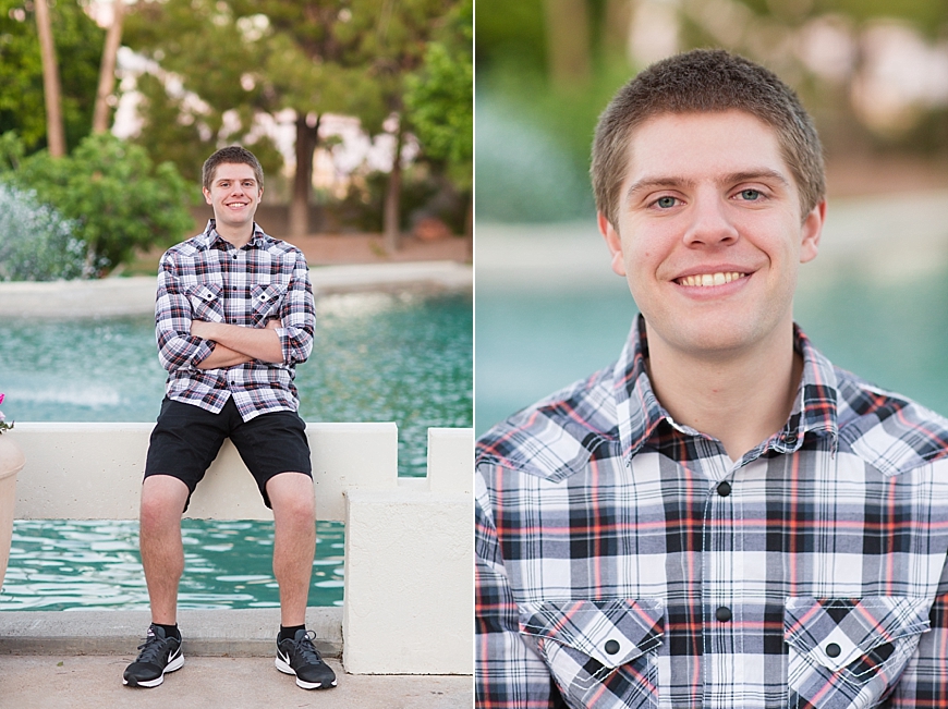 Leah Hope Photography | Old Town Scottsdale Arizona Senior Boy Pictures