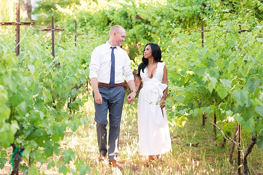 Leah Hope Photography | Page Springs Cellars Winery and Vineyard Sedona Arizona Engagement Pictures