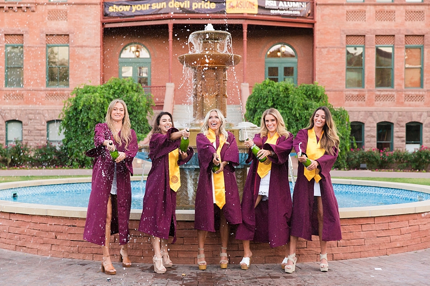 Leah Hope Photography | Arizona State University ASU Tempe Arizona Senior Graduation Old Main Pictures