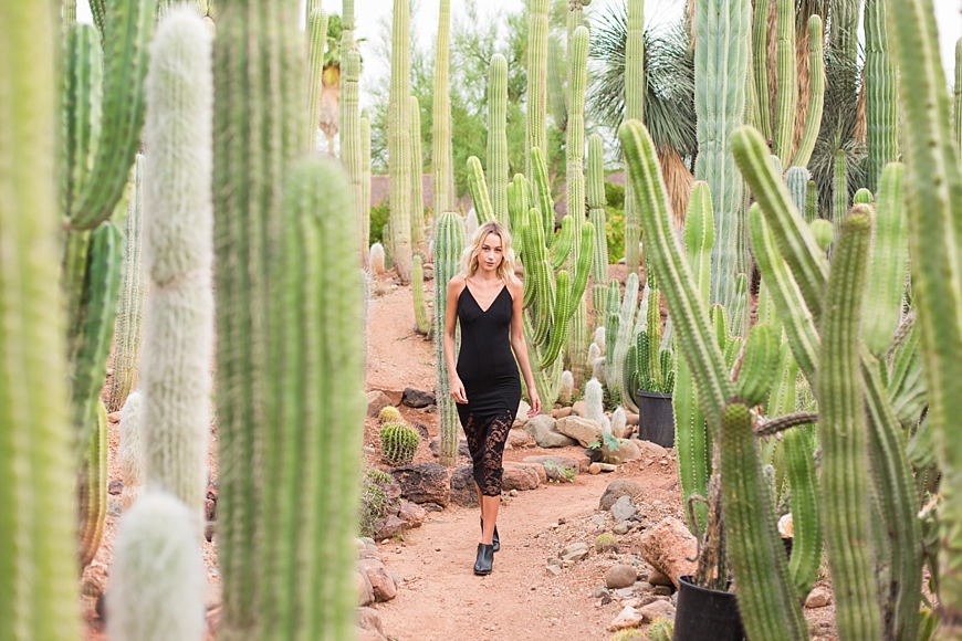 Leah Hope Photography | Scottsdale Phoenix Arizona Cactus Garden Fashion Model Pictures