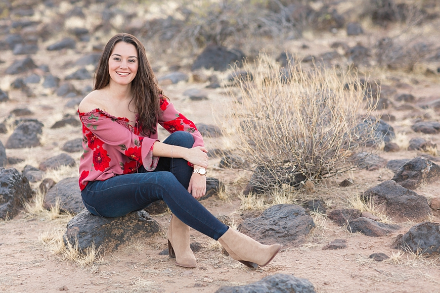 Leah Hope Photography | Phoenix Scottsdale Arizona Desert Chaparral High School Senior Pictures
