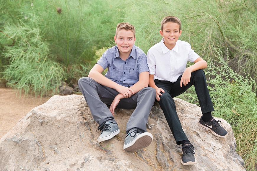 Leah Hope Photography | Phoenix Scottsdale Arizona Desert Family Children Senior Pictures