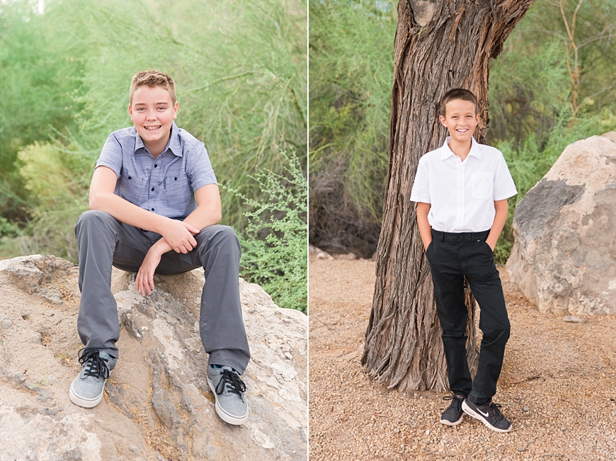 Leah Hope Photography | Phoenix Scottsdale Arizona Desert Family Children Senior Pictures