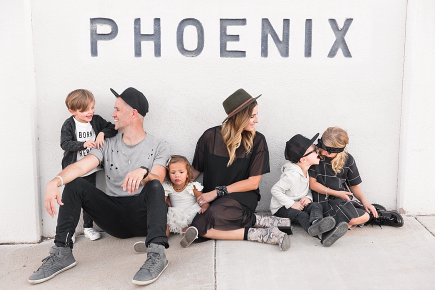 Leah Hope Photography | Downtown Phoenix Scottsdale Arizona Family Pictures