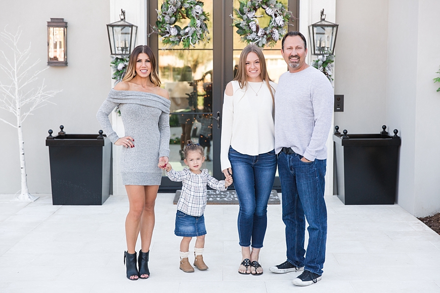 Leah Hope Photography | Scottsdale Phoenix Arizona Arcadia Home Lifestyle Family Christmas Pictures