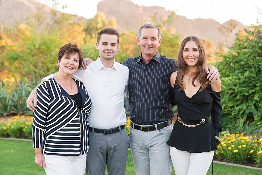Leah Hope Photography | Paradise Valley Country Club Phoenix Scottsdale Arizona Family Fall Pictures
