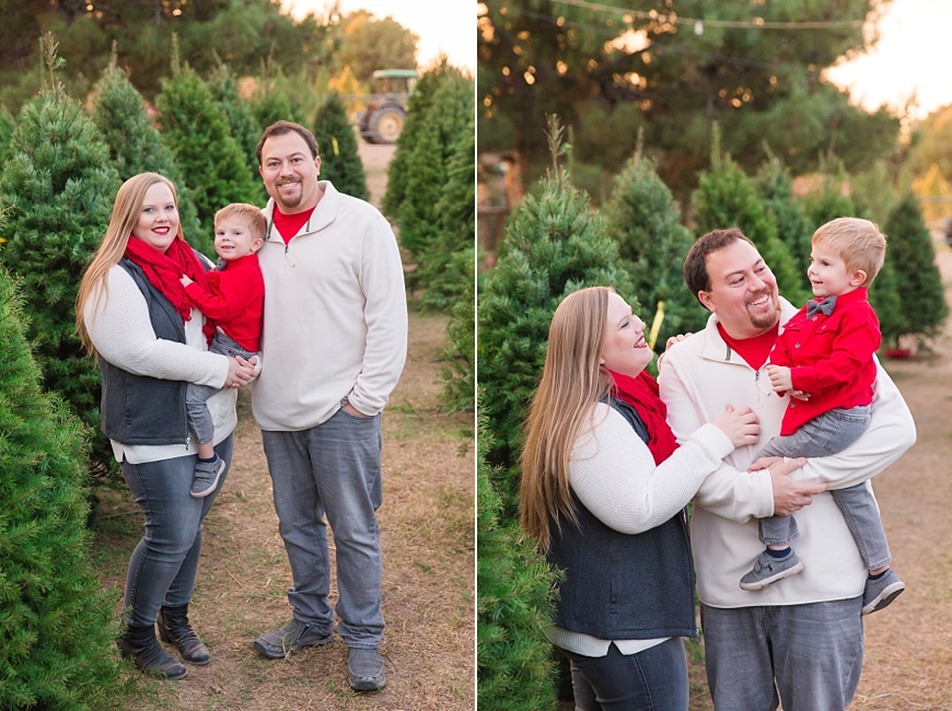 Leah Hope Photography | Scottsdale Phoenix Arizona Christmas Tree Lot Family Pictures