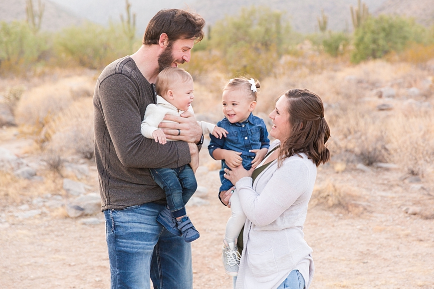 Leah Hope Photography | Scottsdale Phoenix Arizona White Tank Mountains Desert Family Pictures