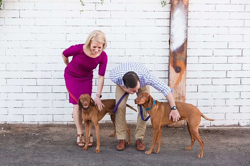 Leah Hope Photography | Scottsdale Phoenix Arizona Downtown Couple Dog Pictures