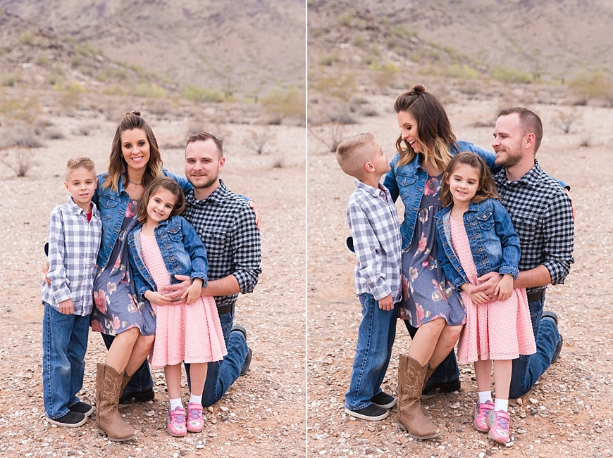 Leah Hope Photography | Scottsdale Phoenix Arizona Desert Storm Family Pictures