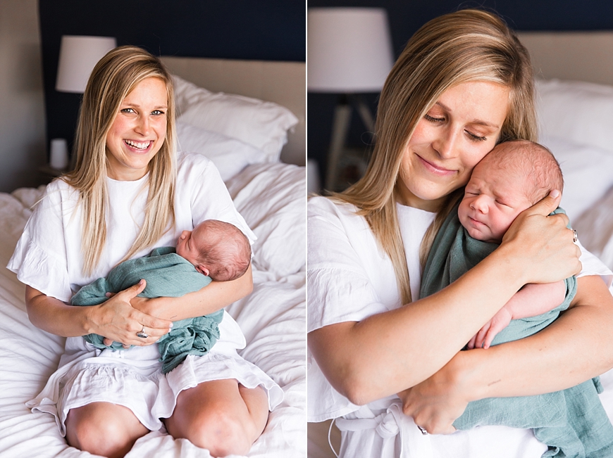 Leah Hope Photography | Phoenix Scottsdale Arizona Indoor Home Lifestyle Newborn Family Pictures