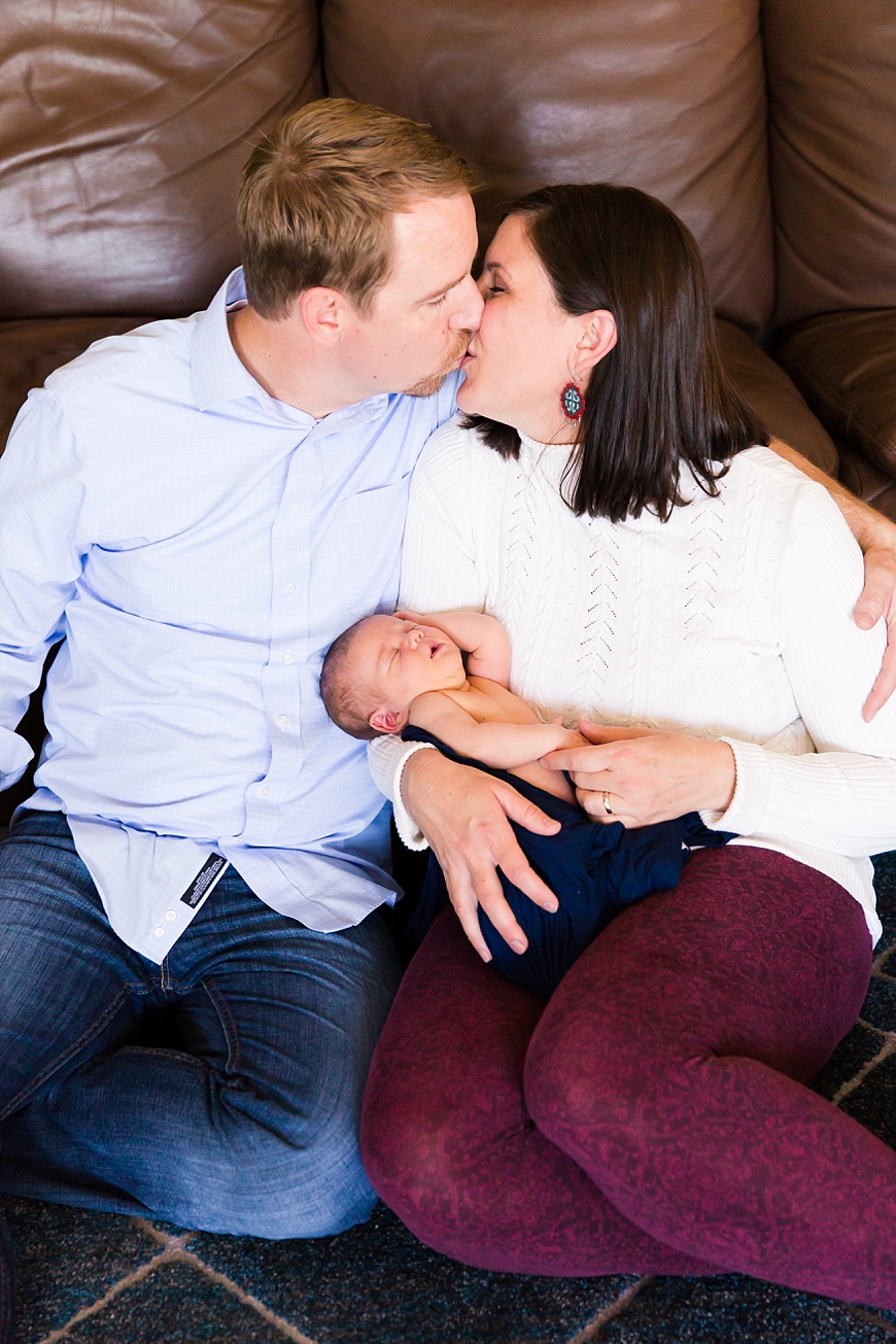 Leah Hope Photography | Indoor Home Lifestyle Newborn Family Pictures Scottsdale Arizona