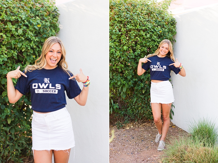 Leah Hope Photography | Old Town Scottsdale Saguaro Hotel Green Nature Phoenix Arizona Colorful Chaparral High School Senior Pictures