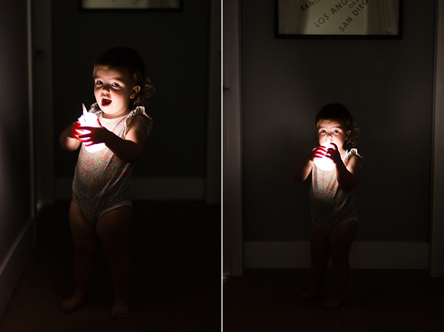 Leah Hope Photography | Home Playful Lifestyle Toddler Chalkboard Nightlight Pictures