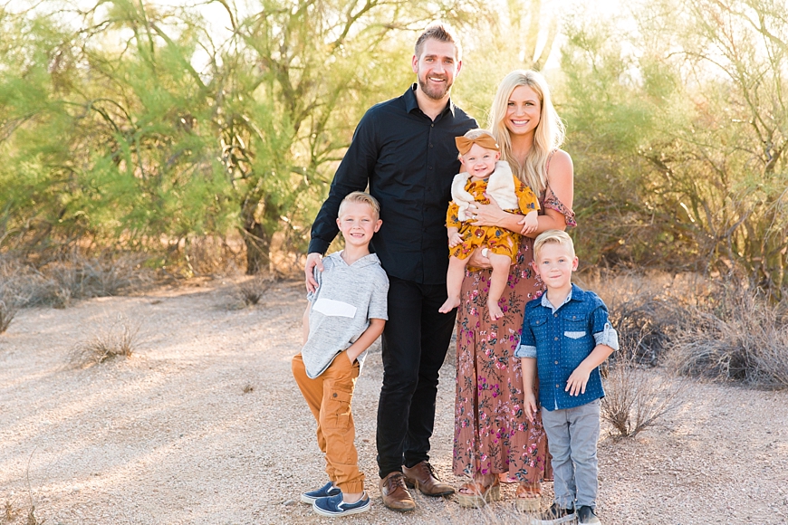 Leah Hope Photography | Scottsdale Phoenix Arizona Desert Family First Birthday Pictures