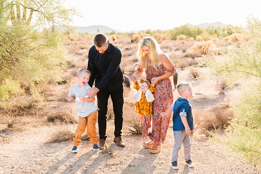 Leah Hope Photography | Scottsdale Phoenix Arizona Desert Family First Birthday Pictures